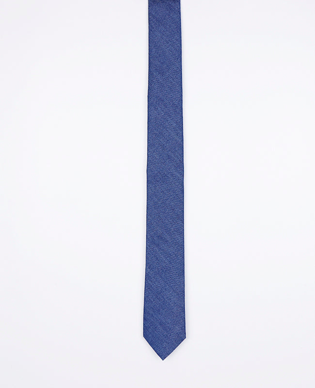 Cravate Bleu n°4 Homme en Coton | Edgard - Unipap's