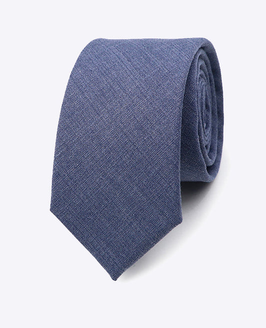 Cravate Bleu n°4 Homme en Polyester | Octave - Unipap's