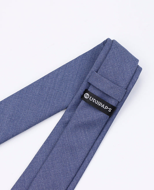 Cravate Bleu n°4 Homme en Polyester | Octave - Unipap's