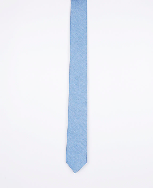 Cravate Bleu n°6 Homme en Coton | Edgard - Unipap's