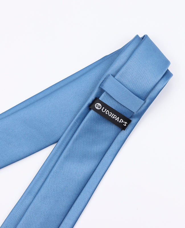 Cravate Bleu n°7 Homme en Polyester | Anatole - Unipap's