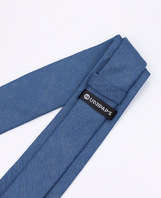 Cravate Bleu n°8 Homme en Coton | Edgard | Unipap's