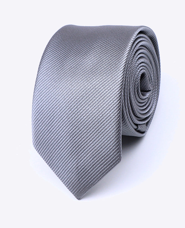 Cravate Gris n°1 Homme en Polyester | Lucien - Unipap's