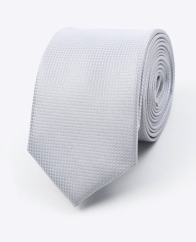 Cravate Gris n°1 Homme en Polyester | Martin - Unipap's