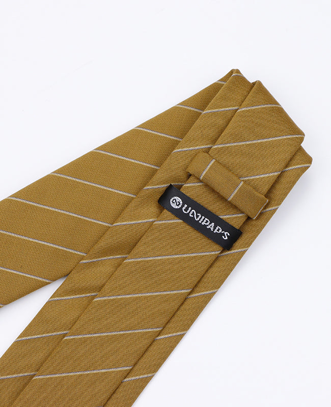 Cravate Jaune Homme en Polyester | Gaston - Unipap's