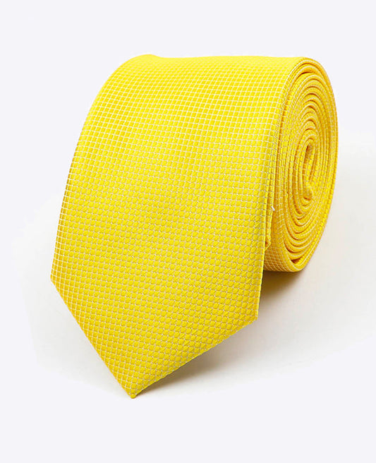 Cravate Jaune Homme en Polyester | Martin - Unipap's