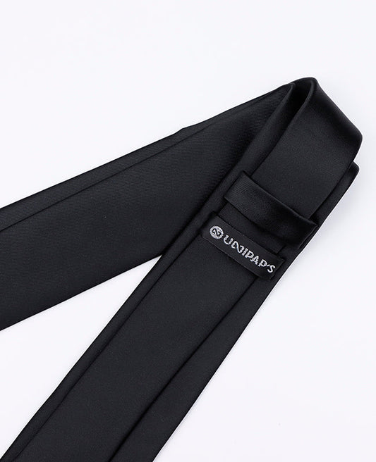 Cravate Noir Homme en Polyester | Anatole - Unipap's