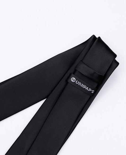 Cravate Noir Homme en Polyester | Jules - Unipap's