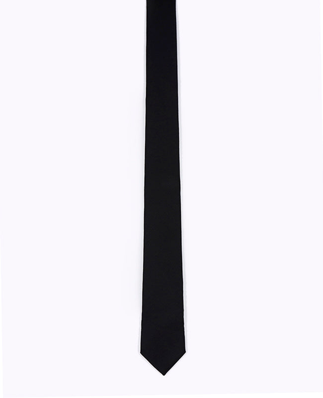 Cravate Noir Homme en Polyester | Octave - Unipap's