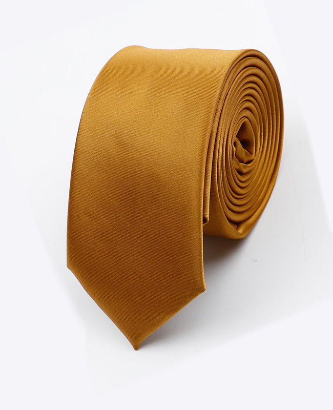 Cravate Or n°1 Homme en Polyester | Jules - Unipap's