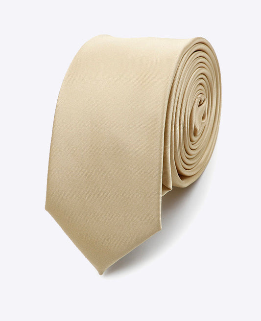 Cravate Or n°2 Homme en Polyester | Jules - Unipap's
