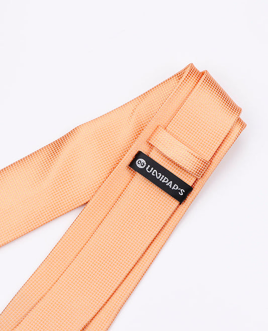 Cravate Orange Homme en Polyester | Martin - Unipap's