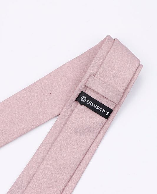 Cravate Rose Homme en Polyester | Octave - Unipap's