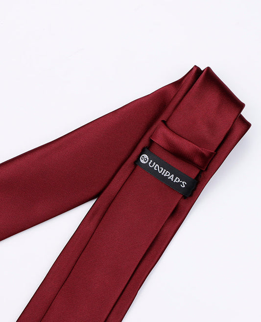 Cravate Rouge n°1 Homme en Polyester | Jules - Unipap's
