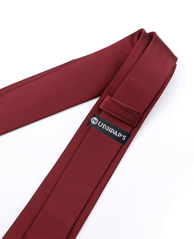 Cravate Rouge n°1 Homme en Polyester | Martin - Unipap's
