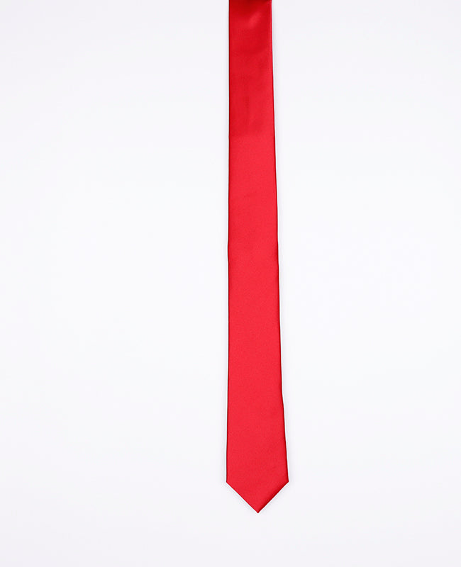 Cravate Rouge n°2 Homme en Polyester | Anatole - Unipap's