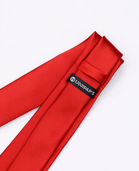 Cravate Rouge n°2 Homme en Polyester | Jules - Unipap's