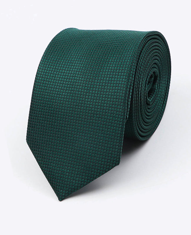 Cravate Vert n°2 Homme en Polyester | Martin - Unipap's