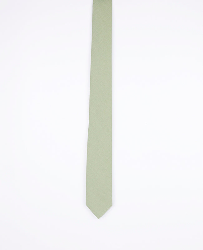 Cravate Vert n°2 Homme en Coton | Oscar - Unipap's