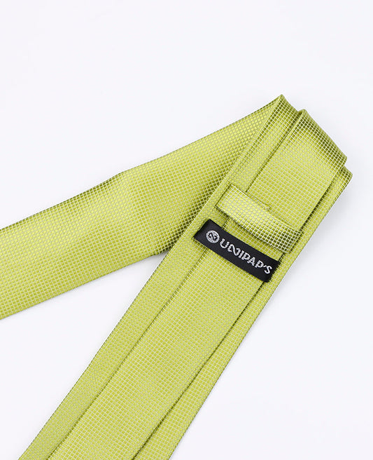 Cravate Vert n°3 Homme en Polyester | Martin - Unipap's