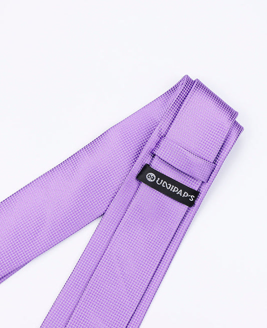 Cravate Violet n°4 Homme en Polyester | Martin - Unipap's