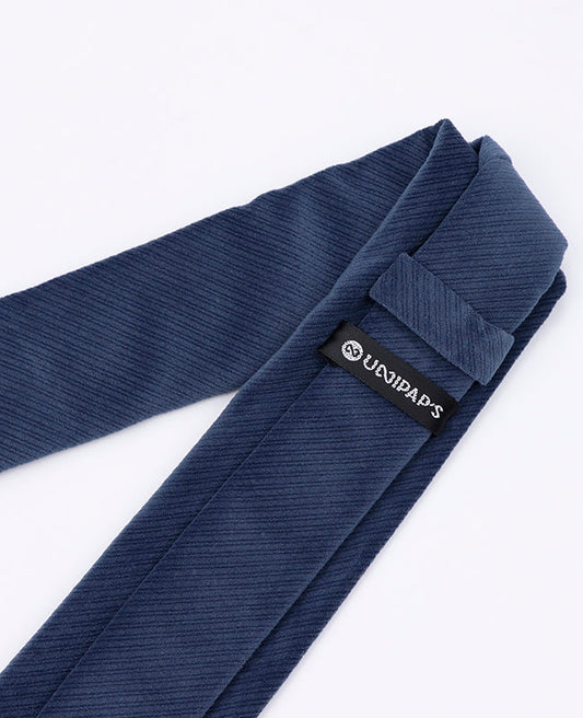 Cravate Bleue n°1 Homme en Velours | Marius - Unipap's