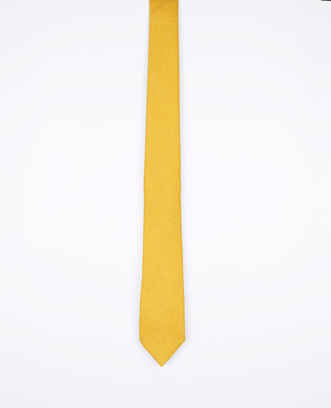 Cravate Jaune n°2 Homme en Effet Velours | Simon - Unipap's