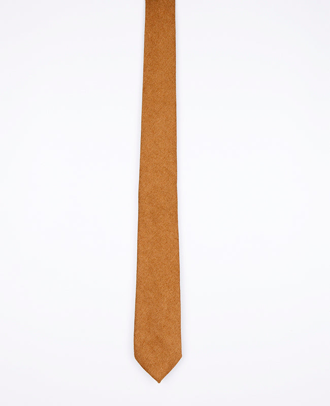 Cravate Marron n°1 Homme en Effet Velours | Simon - Unipap's