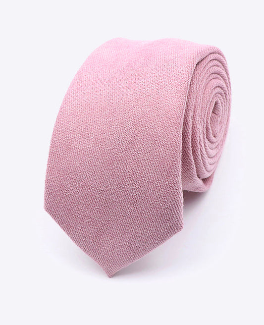 Cravate Rose n°3 Homme en Velours | Simon - Unipap's