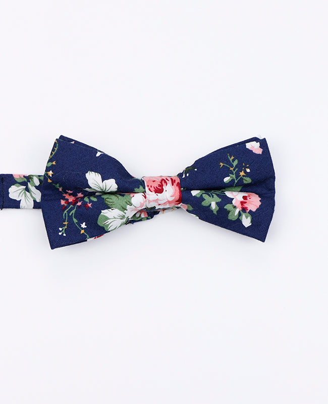 Noeud Papillon Liberty Bleu n°2 Enfant en Coton | Charles - Unipap's