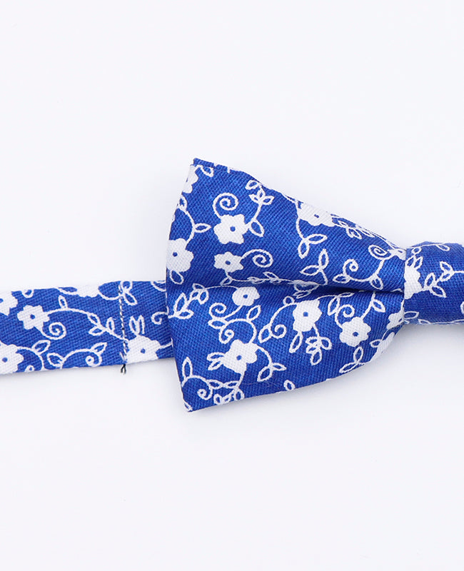 Noeud Papillon Liberty Bleu n°6 Enfant en Coton | Gaspard - Unipap's