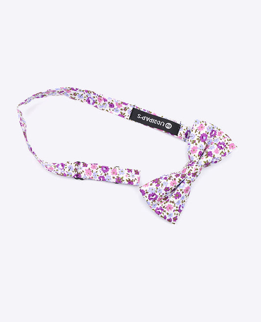 Noeud Papillon Liberty Violet Enfant en Coton | Gaspard - Unipap's