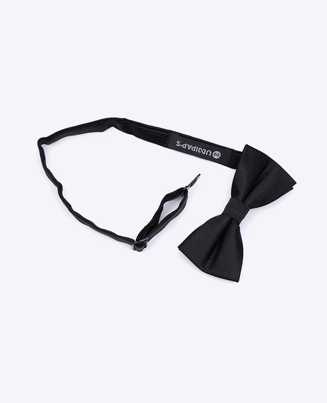 Noeud Papillon Noir Enfant en Polyester | Lucien - Unipap's
