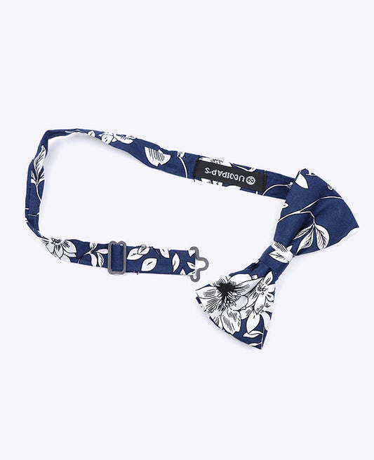 Noeud Papillon Liberty Bleu n°2 Homme en Coton | Clovis - Unipap's