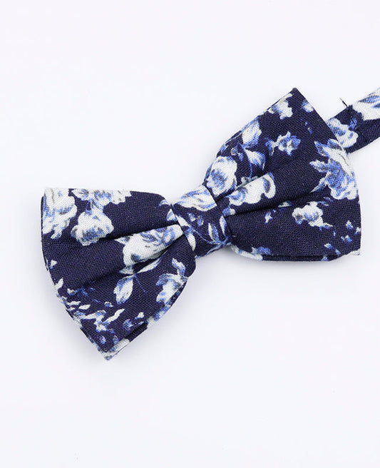 Noeud Papillon Liberty Bleu n°6 Homme en Coton | Charles - Unipap's