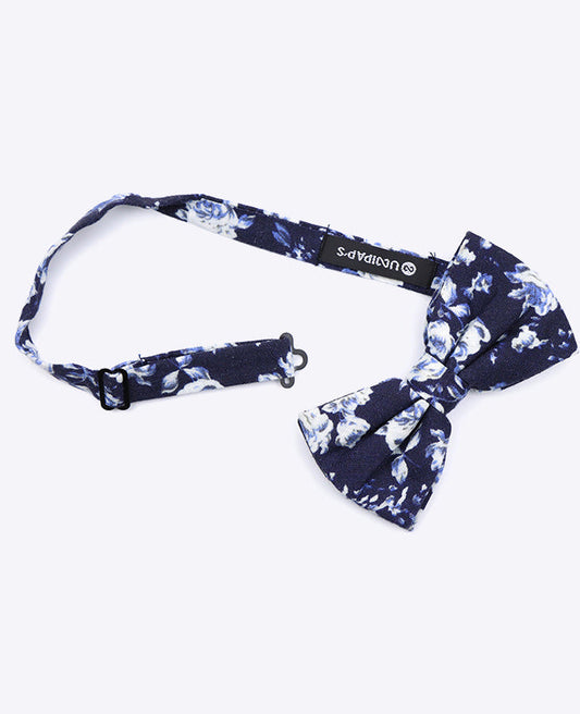 Noeud Papillon Liberty Bleu n°6 Homme en Coton | Charles - Unipap's