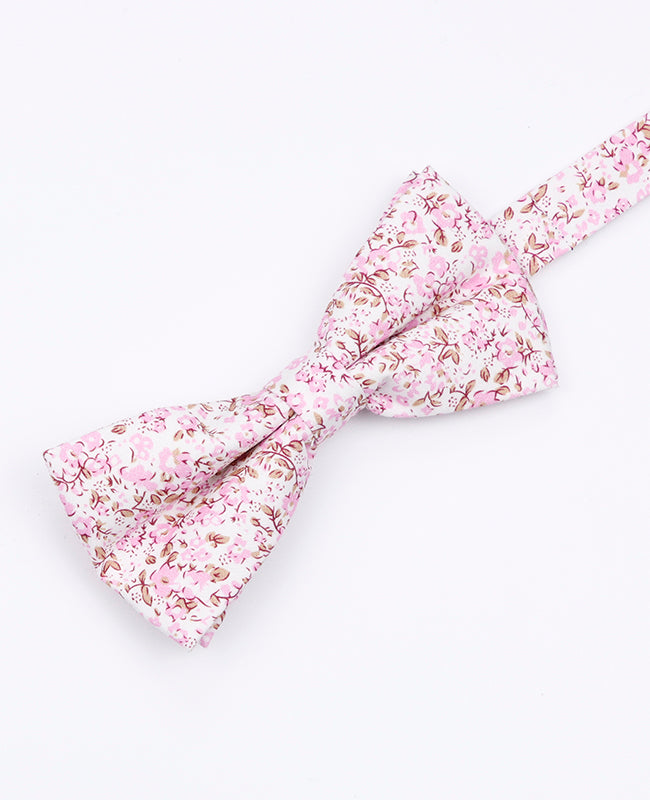 Noeud Papillon Liberty Rose n°4 Homme en Coton | Gaspard - Unipap's