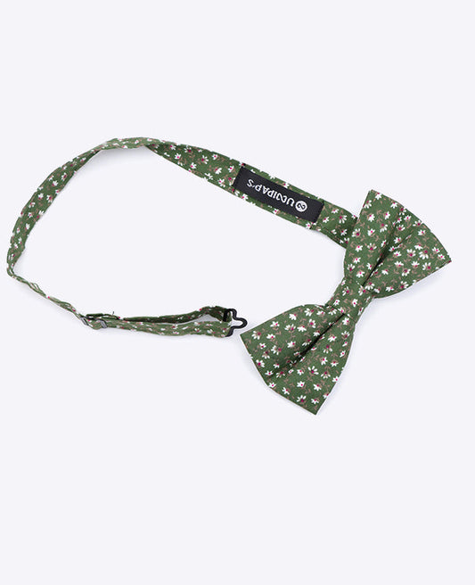 Noeud Papillon Liberty Vert n°1 Homme en Coton | Gaspard - Unipap's