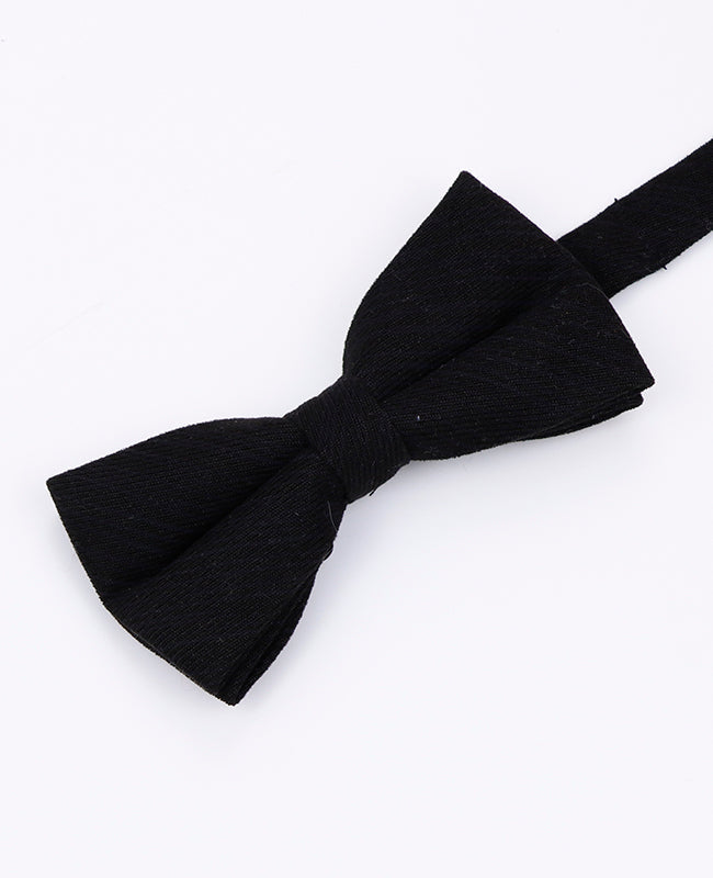 Noeud Papillon Noir Homme en Polyester | Augustin - Unipap's