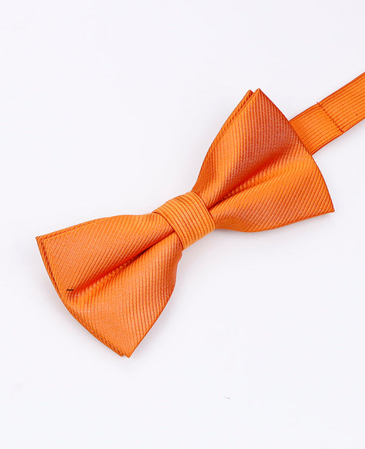 Noeud Papillon Orange Homme en Polyester | Lucien - Unipap's