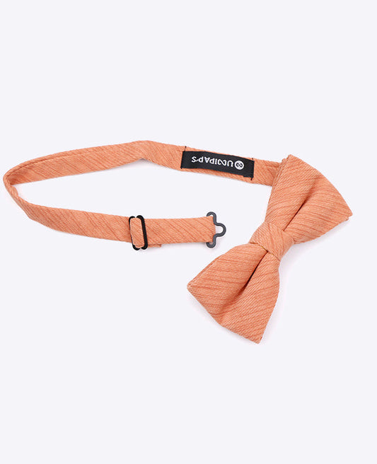 Noeud Papillon Orange Homme en Polyester | Augustin - Unipap's