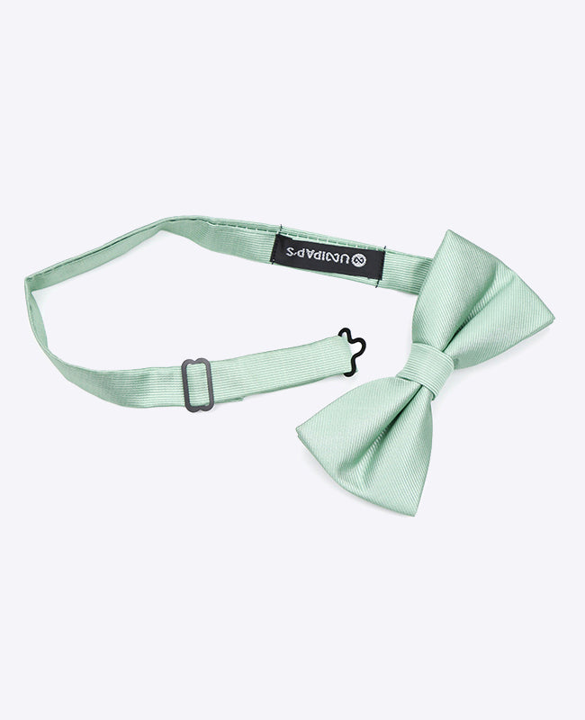 Noeud Papillon Vert n°1 Homme en Polyester | Lucien - Unipap's