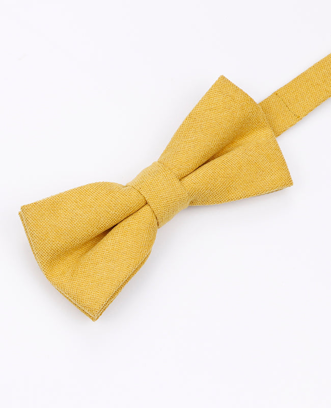 Noeud Papillon Jaune n°2 Homme en Effet Velours | Simon - Unipap's