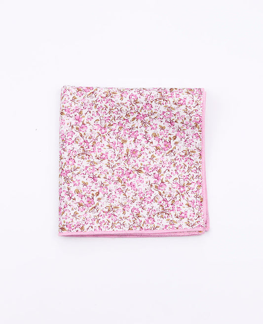 Pochette de Costume Liberty Rose n°4 en Coton | Gaspard - Unipap's