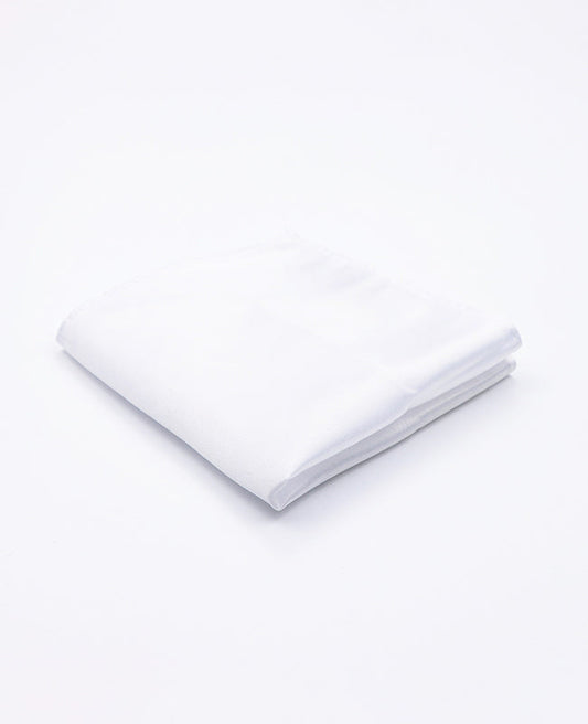 Pochette de Costume Blanc en Polyester | Anatole - Unipap's