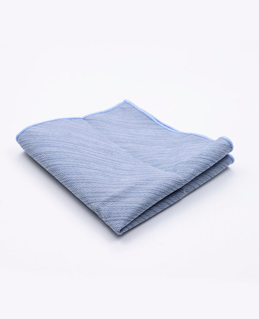 Pochette de Costume Bleu n°2 en Polyester | Augustin - Unipap's