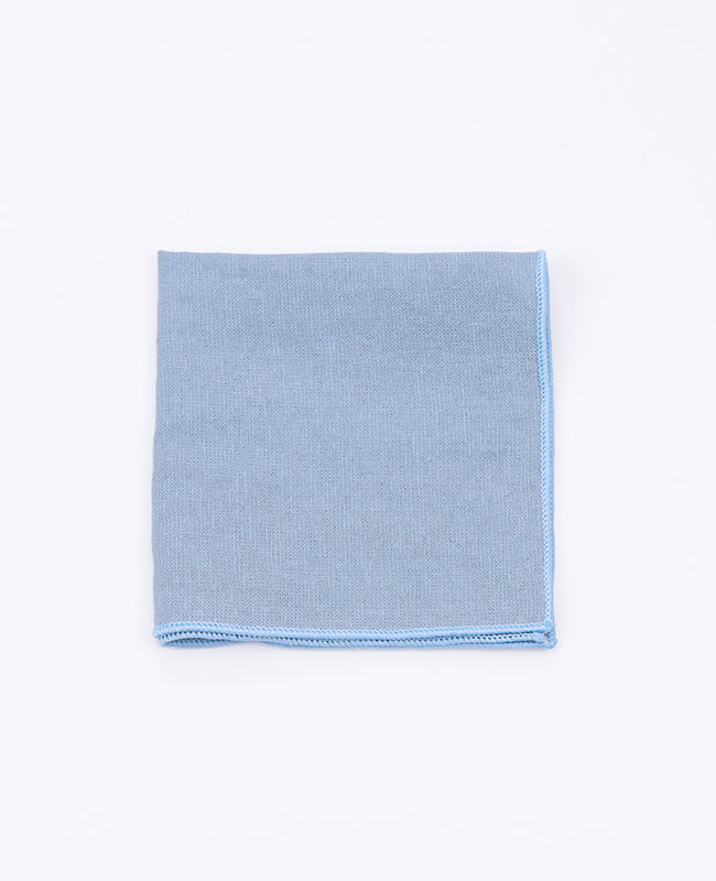 Pochette de Costume Bleu n°2 en Coton | Edgard - Unipap's