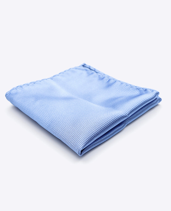 Pochette de Costume Bleu n°5 en Polyester | Lucien - Unipap's