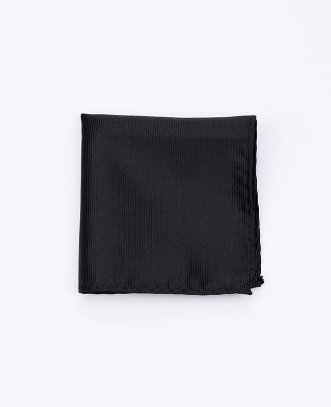 Pochette de Costume Noir en Polyester | Lucien - Unipap's