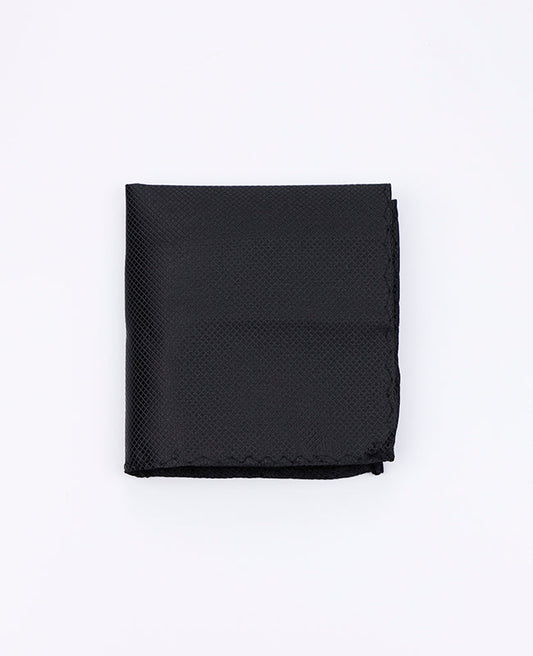 Pochette de Costume Noir en Polyester | Martin - Unipap's